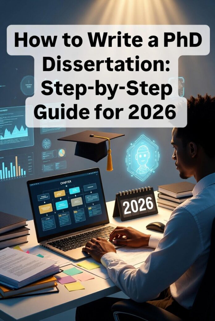 How to Write a PhD Dissertation: Step-by-Step Guide 2026