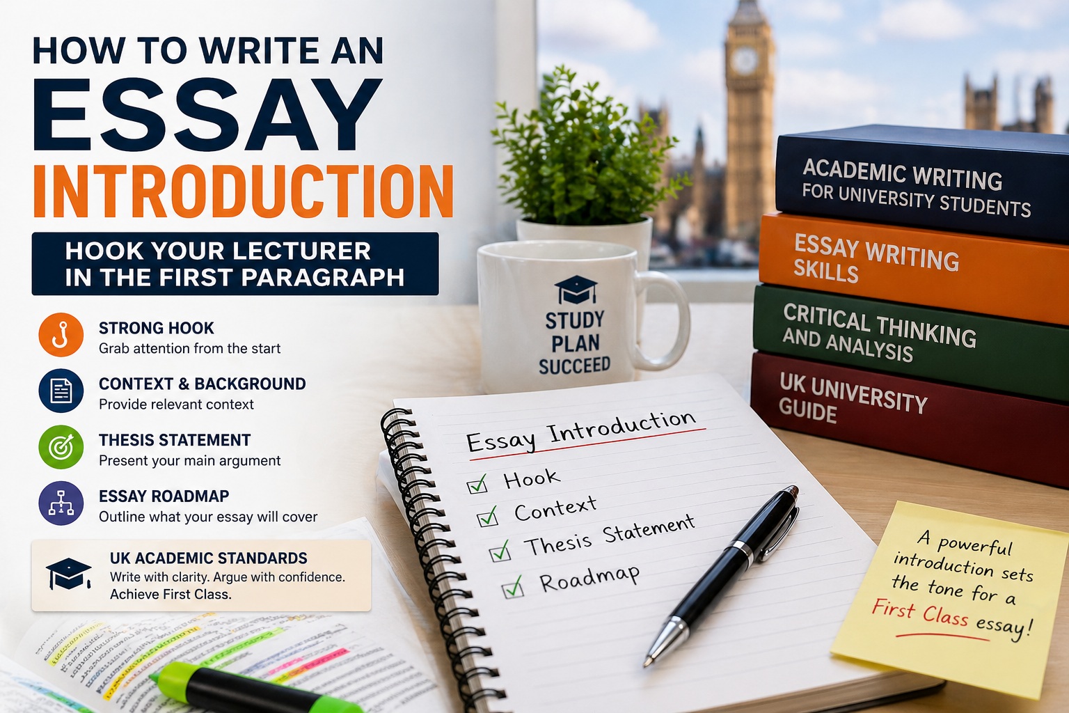 How to Write an Essay Introduction UK University Students