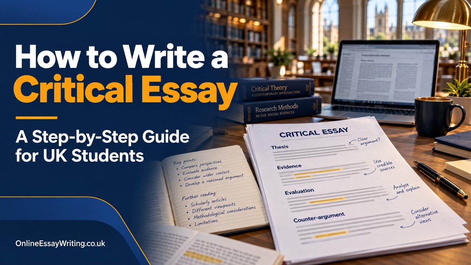 How to Write a Critical Essay: A Step-by-Step Guide for UK Students