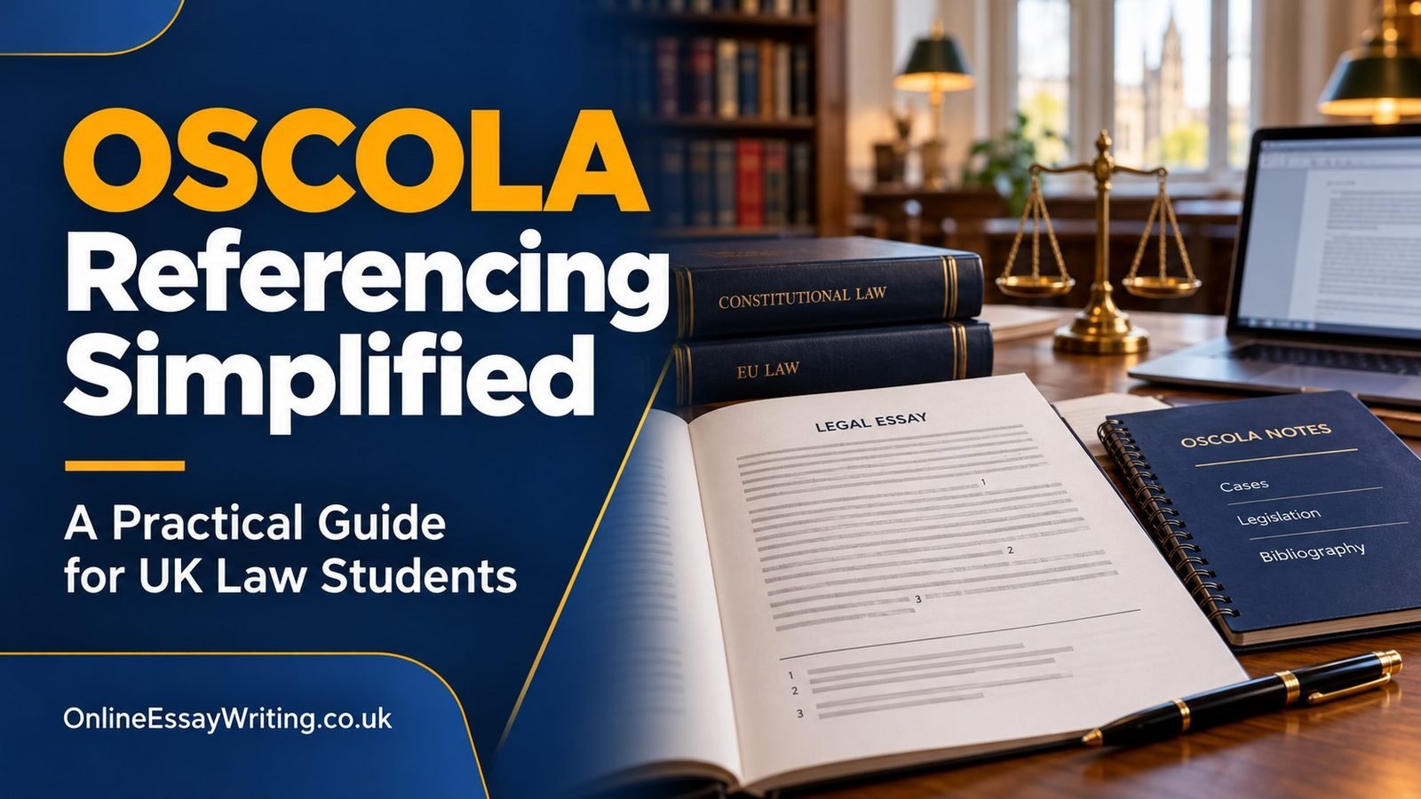OSCOLA Referencing Simplified: A Practical Guide for UK Law Students