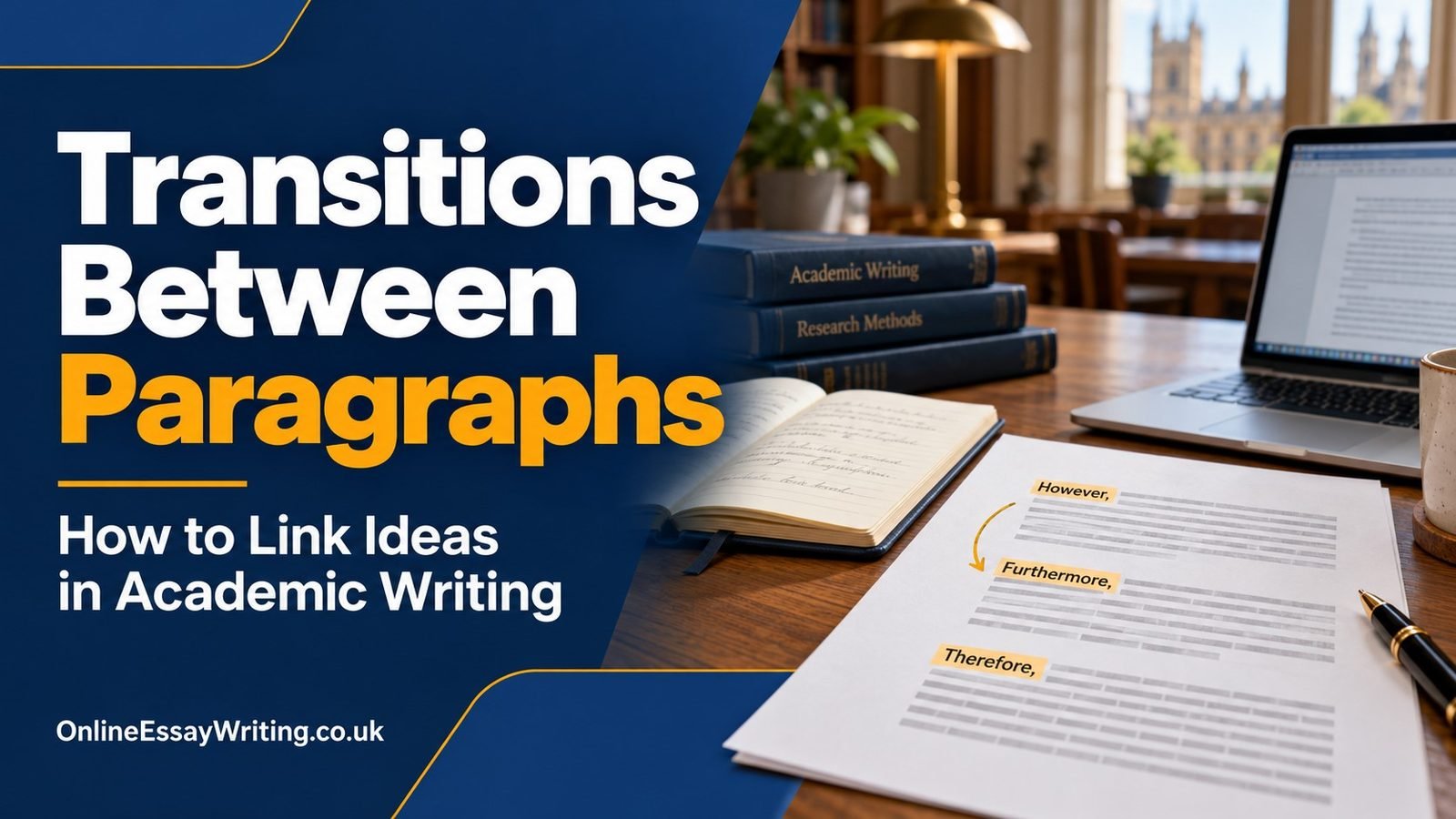Transitions Between Paragraphs: How to Link Ideas in Academic Writing