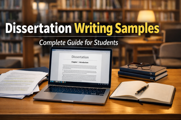 Dissertation Writing Samples: