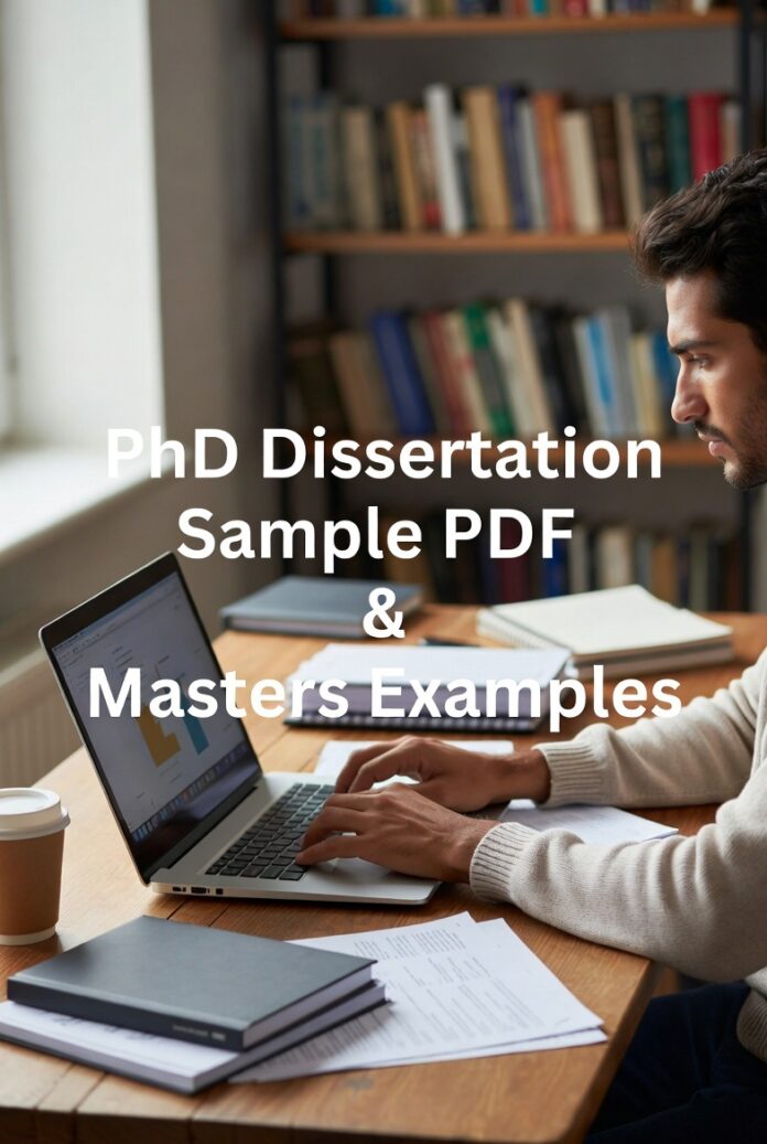 PHD dissertation samples