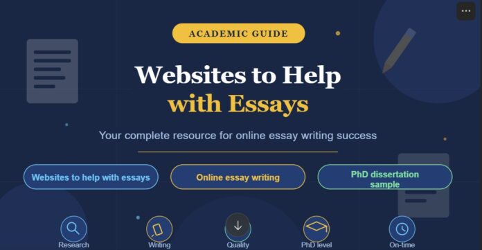 websites to help with essays