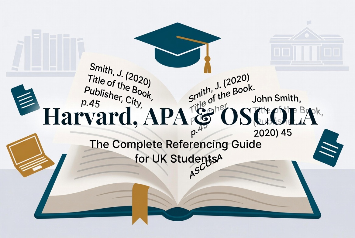 Academic Referencing Guide for UK Students | Harvard, APA & OSCOLA