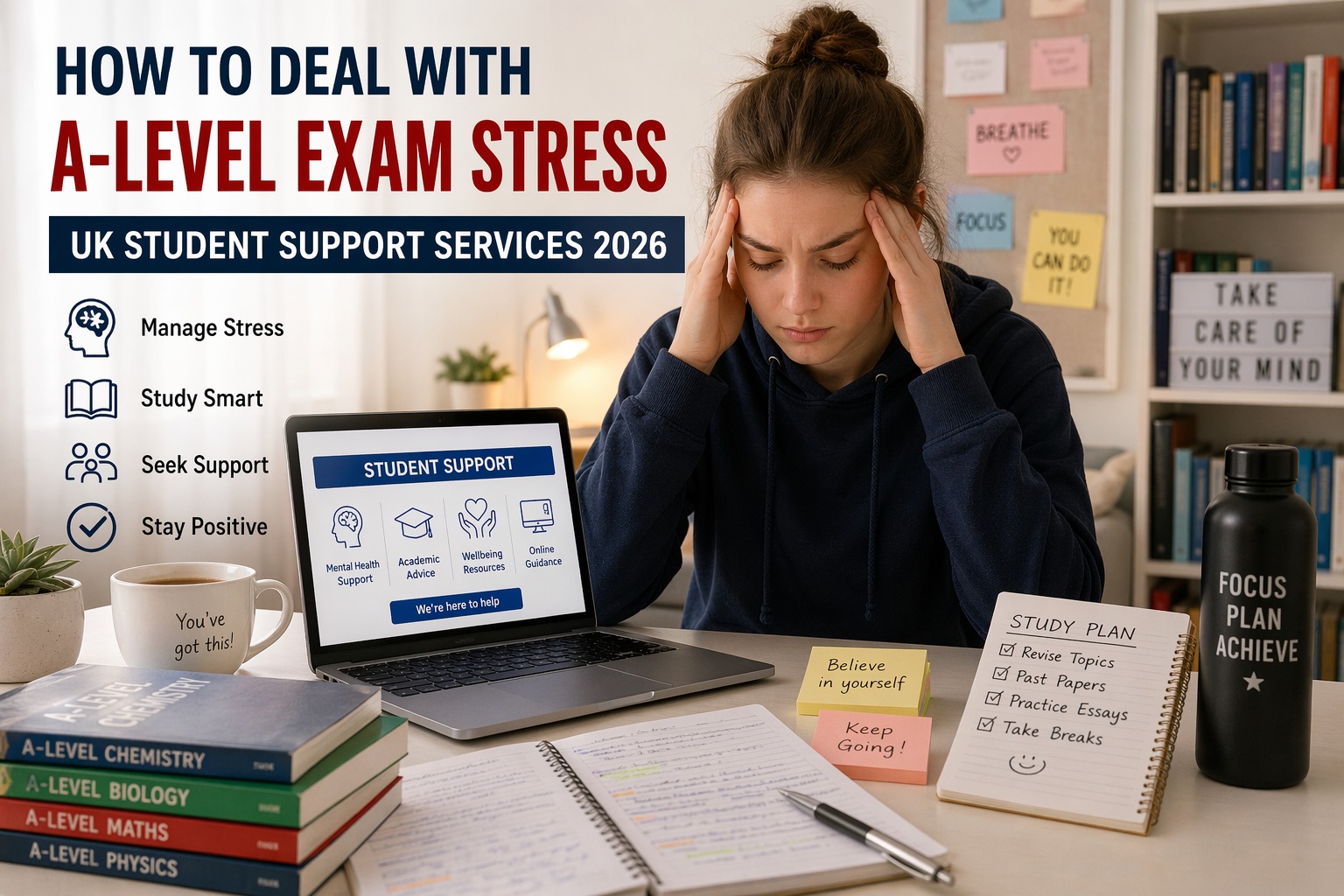 How to Deal with A-Level Exam Stress UK 2026 Guide