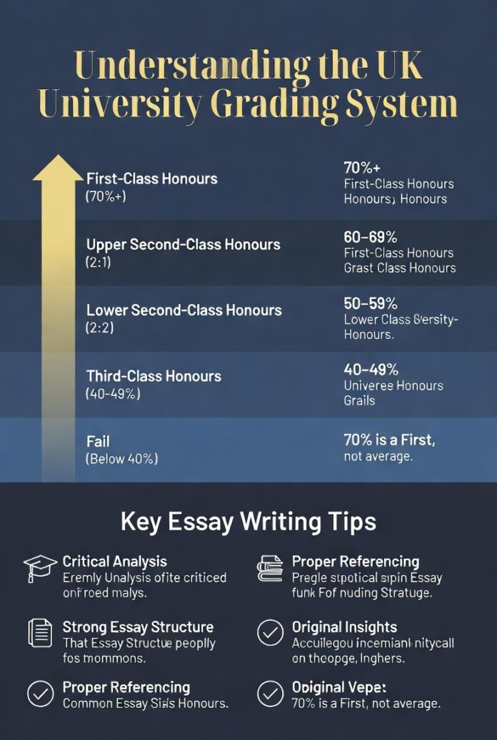 UK University Grading Guide: Score a First (70%+)