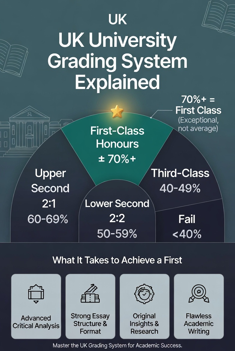 UK University Grading Guide: Score a First (70%+)