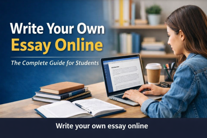 Write your own essay online