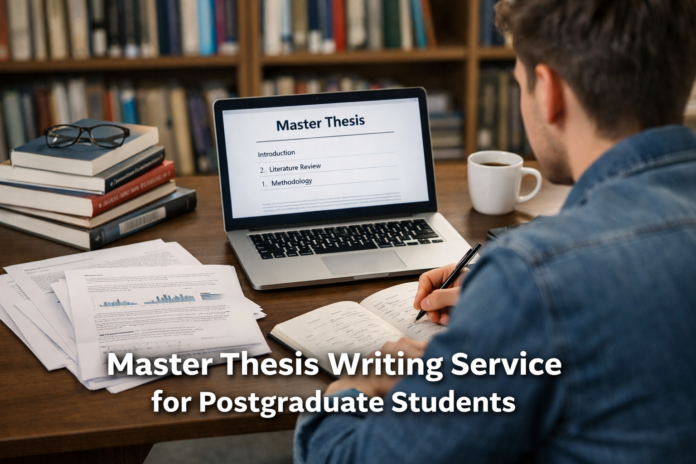 master thesis writing service