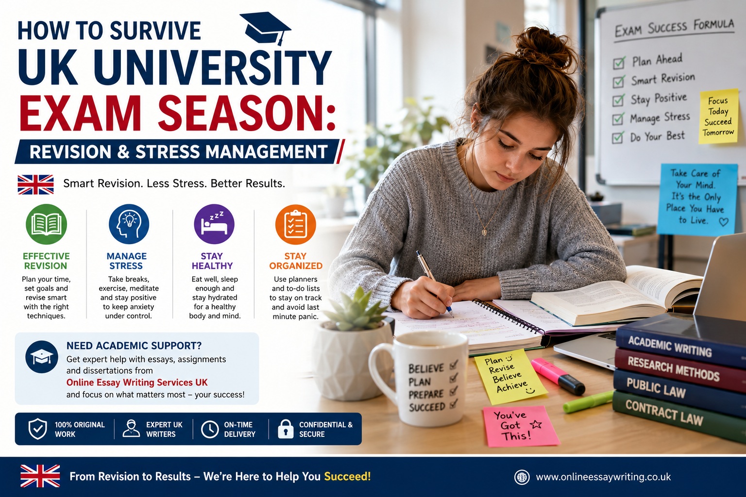 How to Survive UK University Exam Season Successfully
