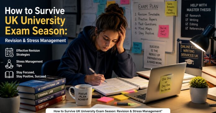 How to Survive UK University Exam Season Successfully
