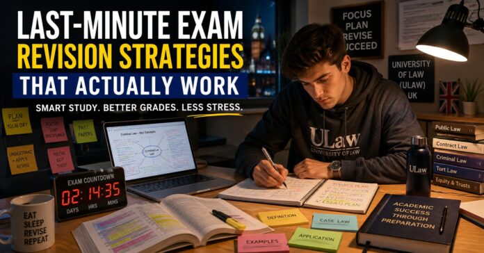 Last-Minute Exam Revision Strategies That Actually Work
